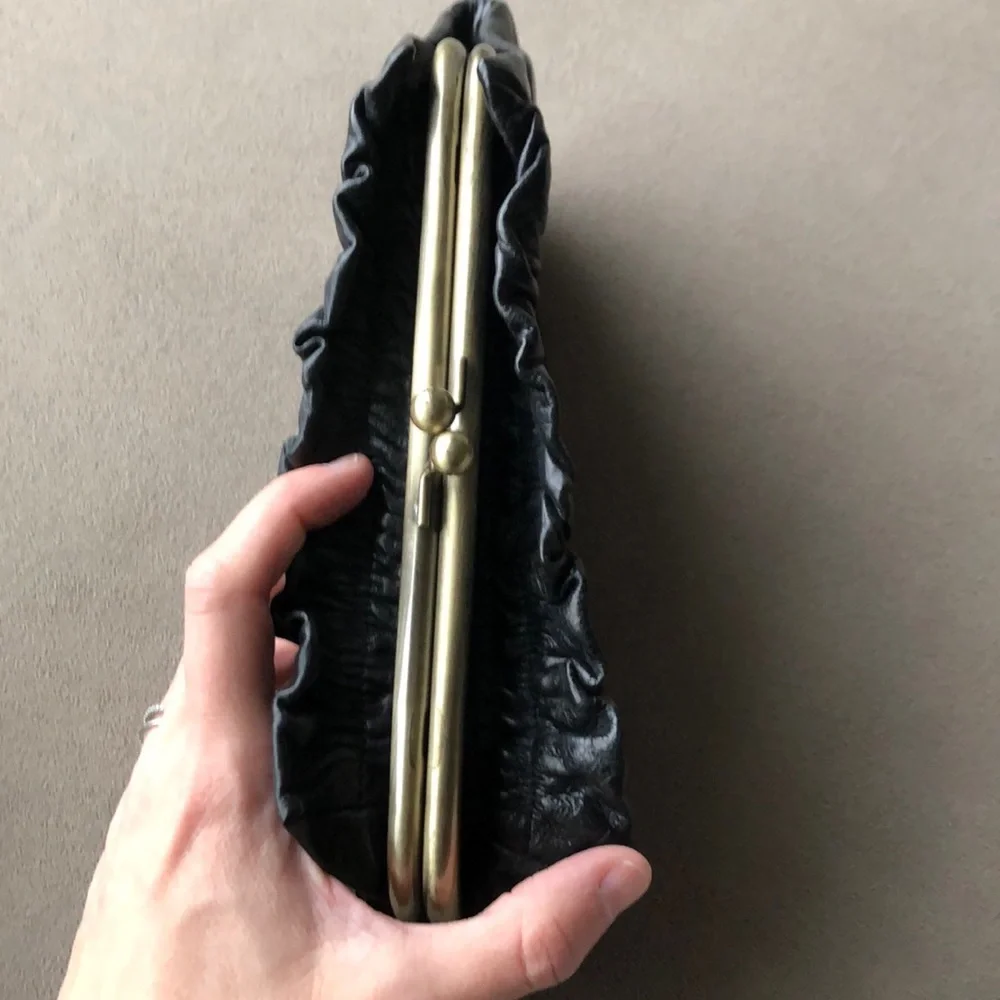 Hobo international clutch with chain strap